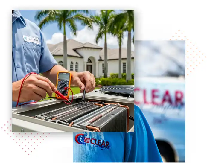 Expert AC Maintenance in Orlando Florida - Master-Tech 21-point system audit and precision calibration by Clear Comfort HVAC.